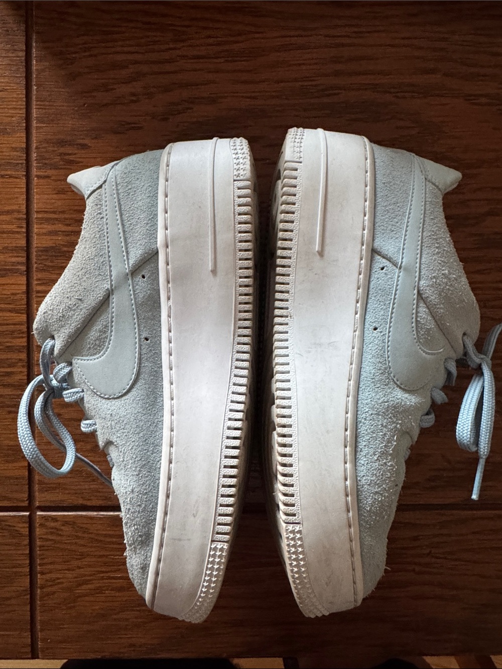 Nike - light armory blue air force 1’s